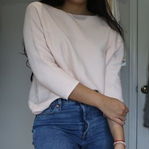 Pink sweater